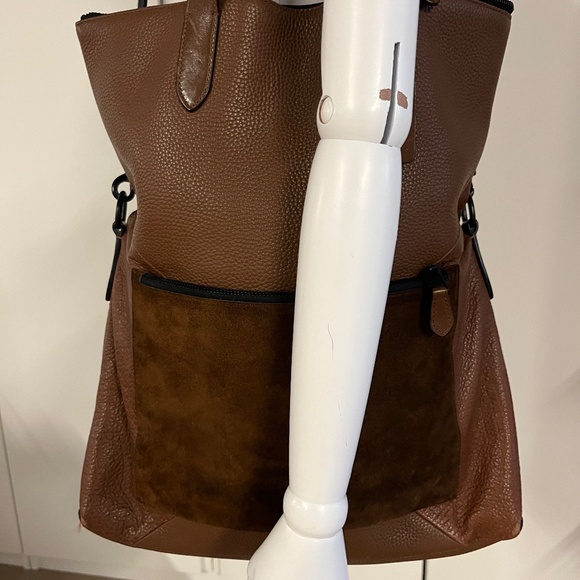 Coach Brown Leather Tote bag - Picture 6 of 16